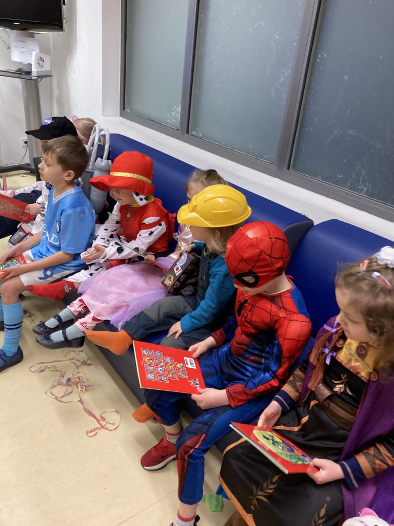 Zabawa karnawałowa w Oddziale Dziecięcym w Lipsku