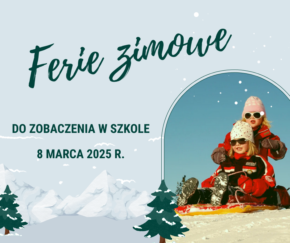 FERIE ZIMOWE❄️