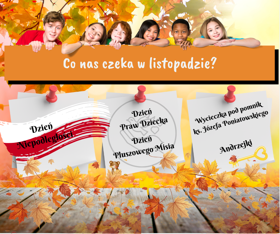 CO DZIEJE SIĘ W NASZEJ SZKOLE W LISTOPADZIE🍂 ?